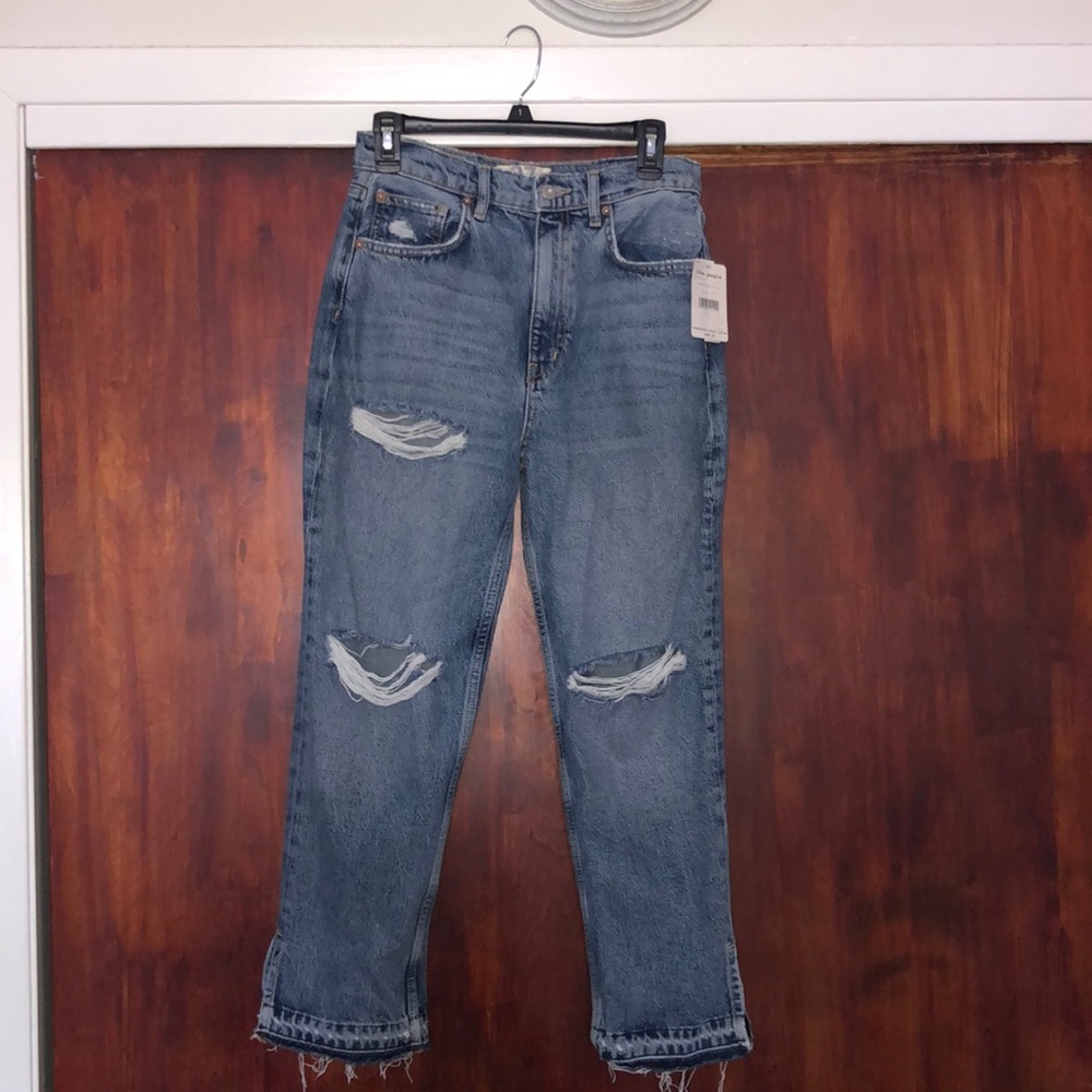 Free People Lita Slim Leg Jeans